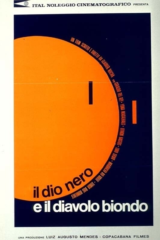 Locandina di Il dio nero e il diavolo biondo