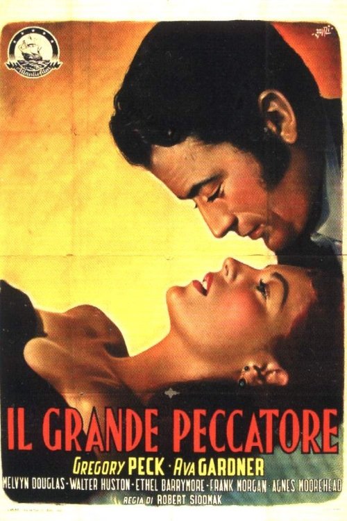 Locandina di Il grande peccatore