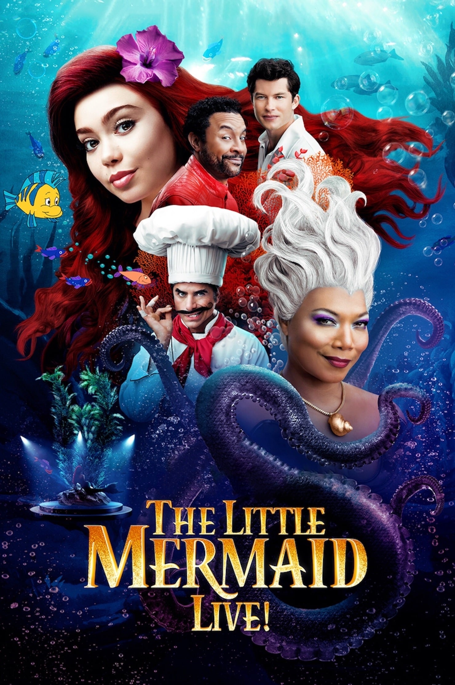 Locandina di Il magico mondo Disney presenta lo spettacolo dal vivo de La sirenetta