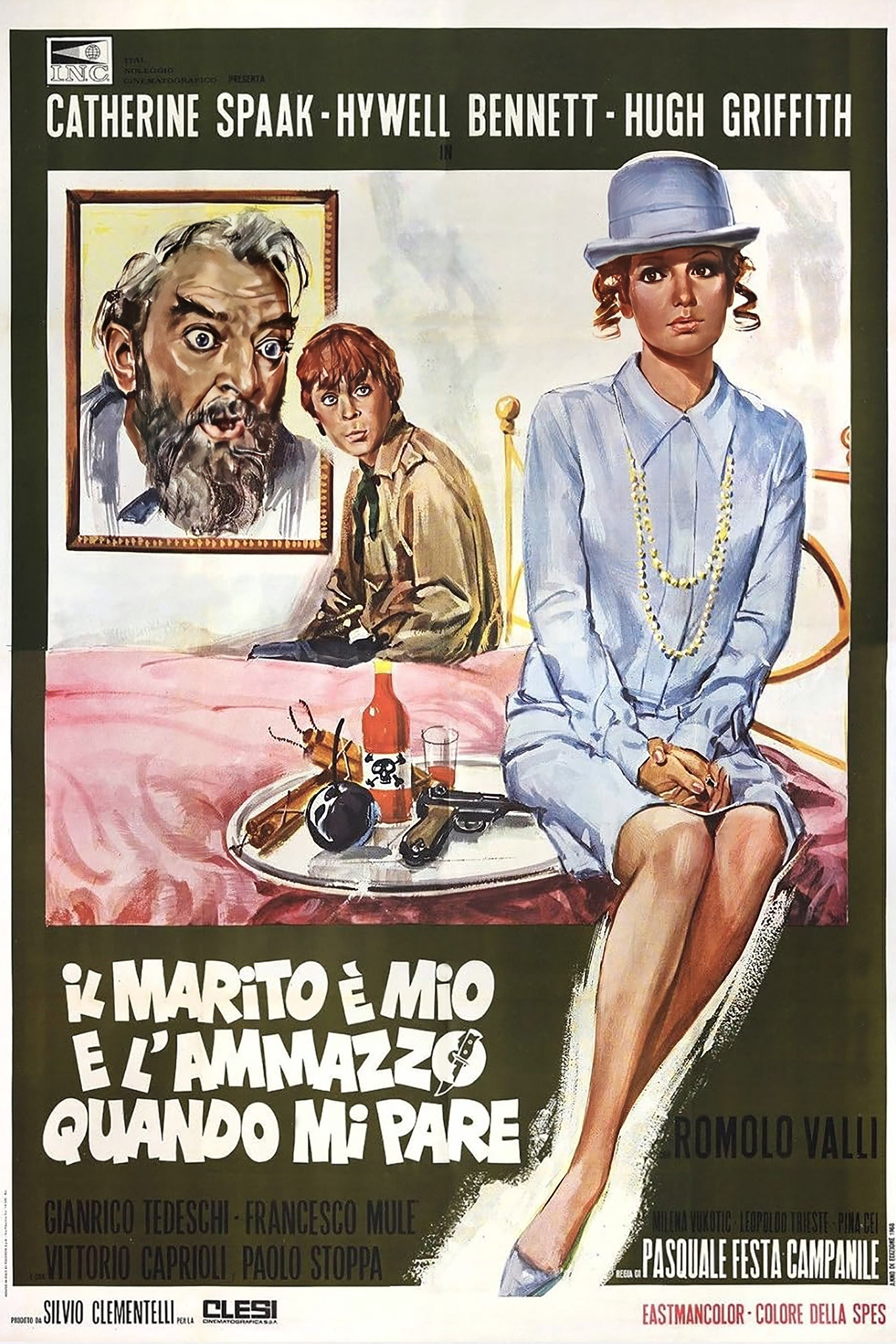 Locandina di Il marito è mio e l'ammazzo quando mi pare