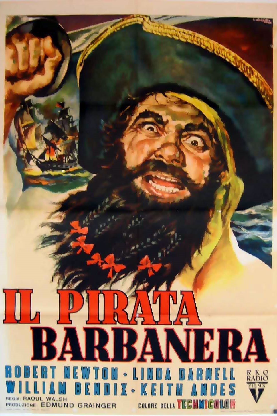 Locandina di Il pirata Barbanera