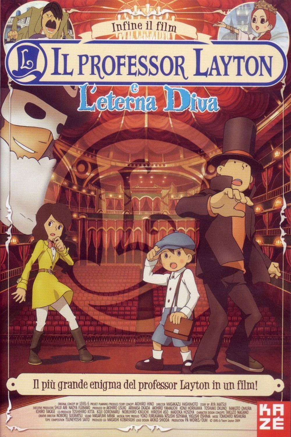 Locandina di Il professor Layton e l'eterna diva