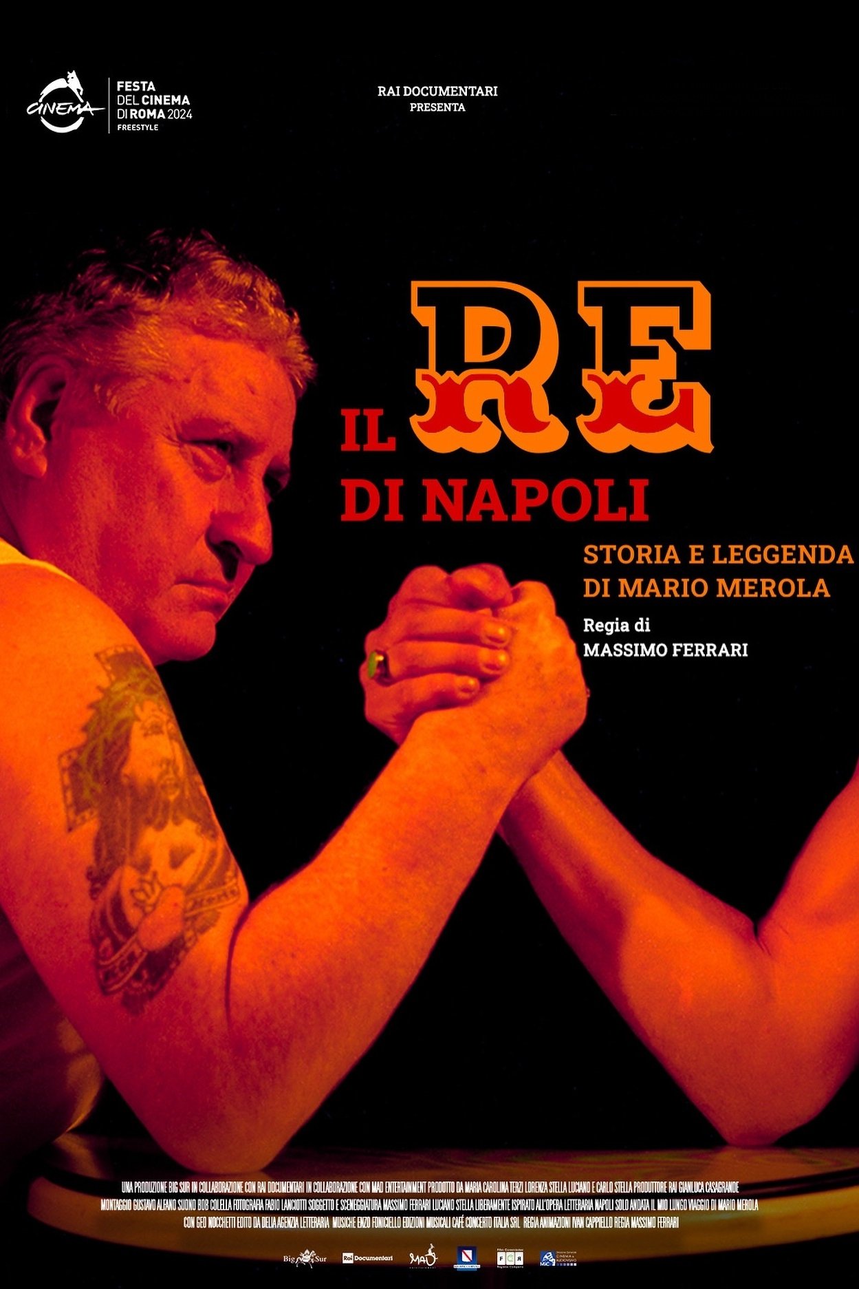 Locandina di Il Re di Napoli - Storia e leggenda di Mario Merola