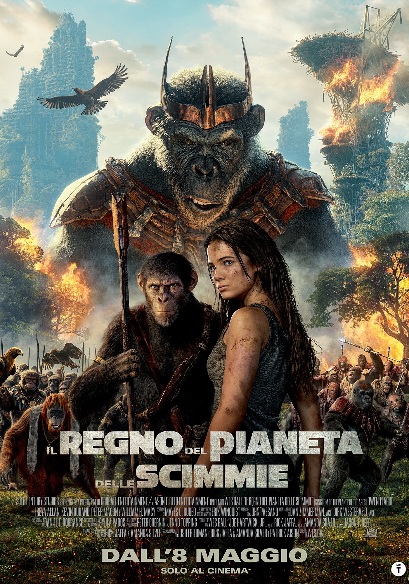 Locandina di Il regno del pianeta delle scimmie