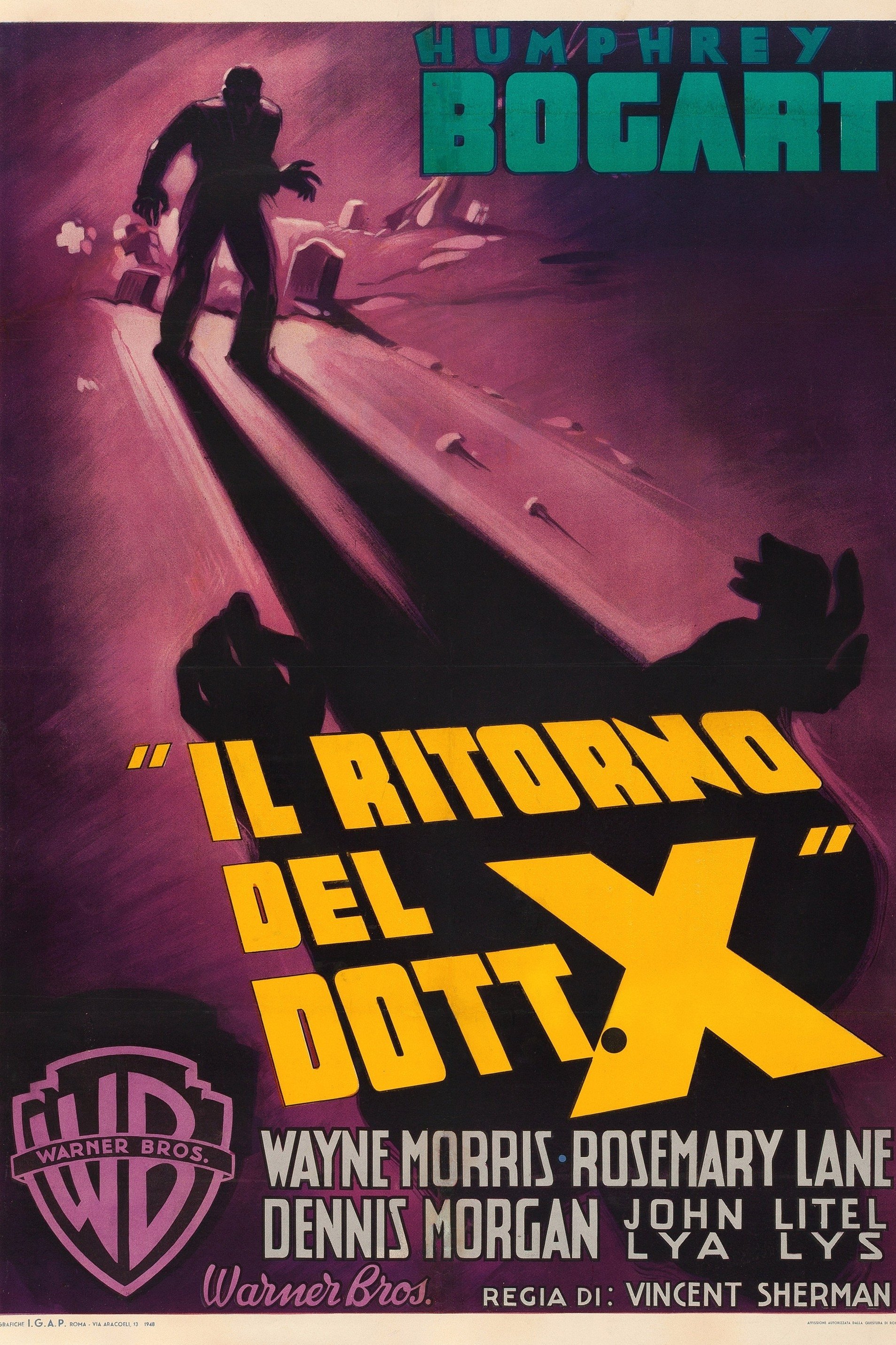Locandina di Il ritorno del dottor X