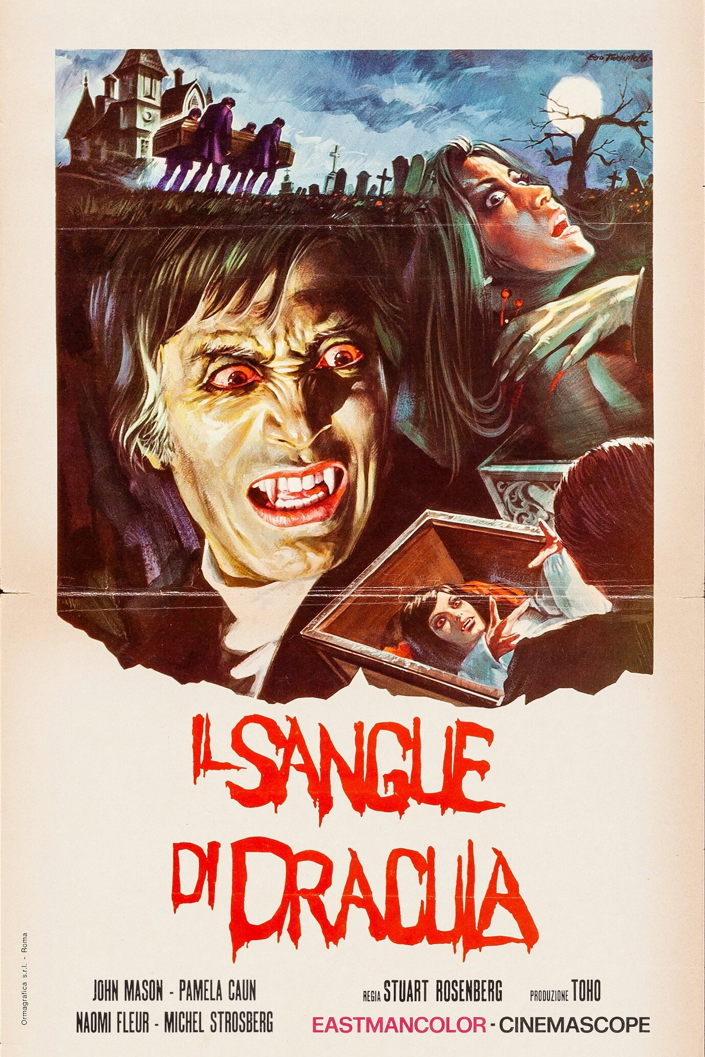 Locandina di Il sangue di Dracula