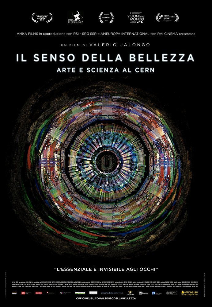 Locandina di Il senso della bellezza - Arte e scienza al CERN