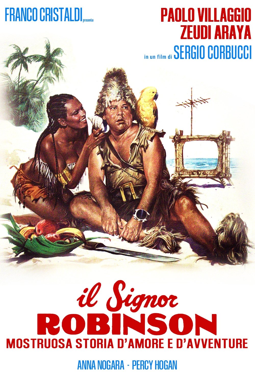 Locandina di Il signor Robinson - Mostruosa storia d'amore e d'avventure