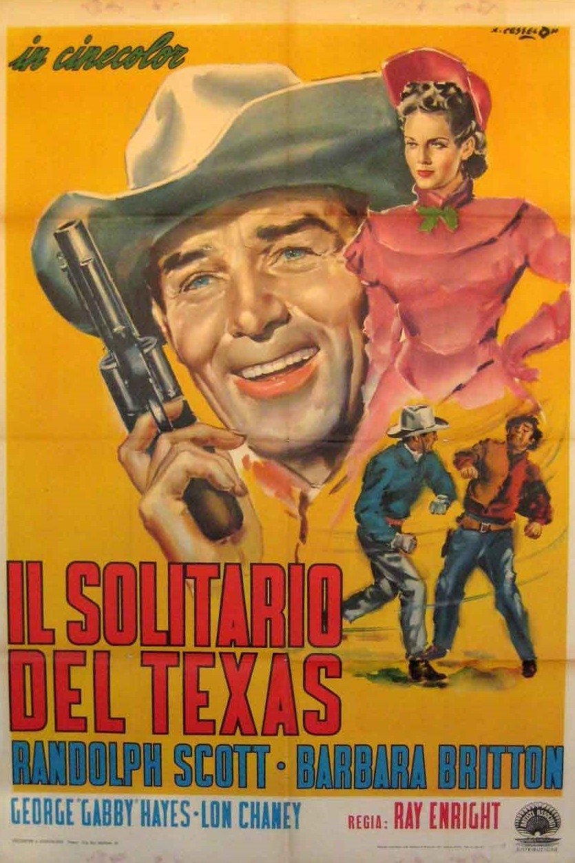 Locandina di Il solitario del Texas