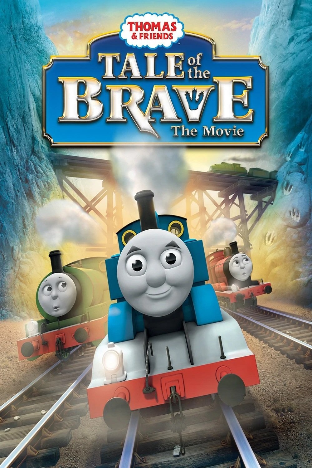 Locandina di Il trenino Thomas: Thomas e i trenini coraggiosi