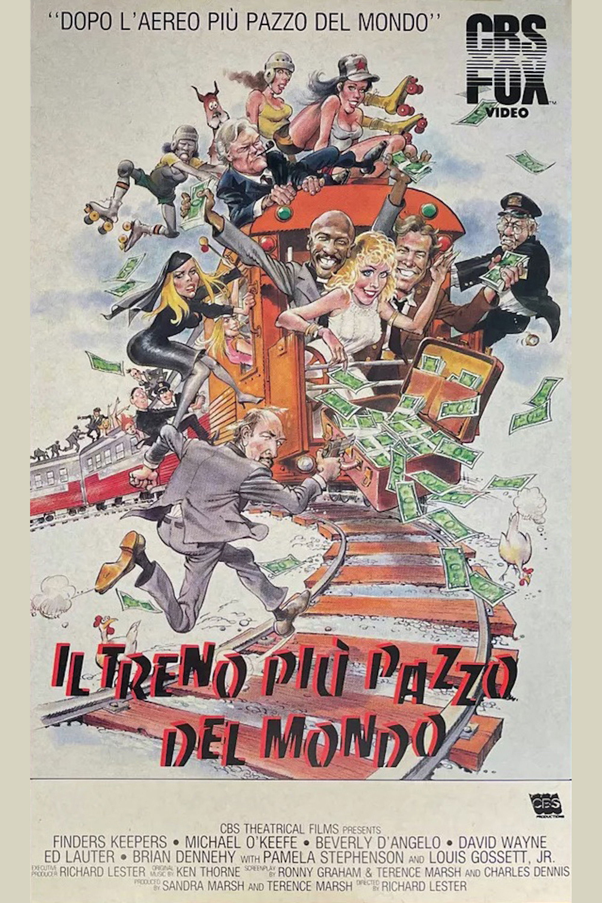 Locandina di Il treno più pazzo del mondo
