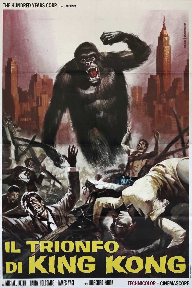 Locandina di Il trionfo di King Kong