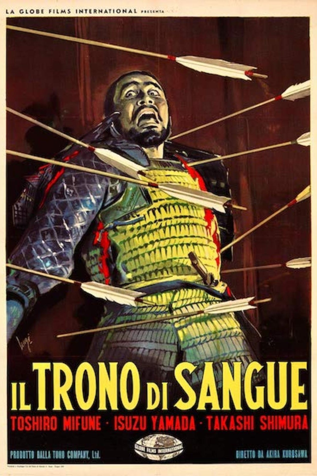 Locandina di Il trono di sangue