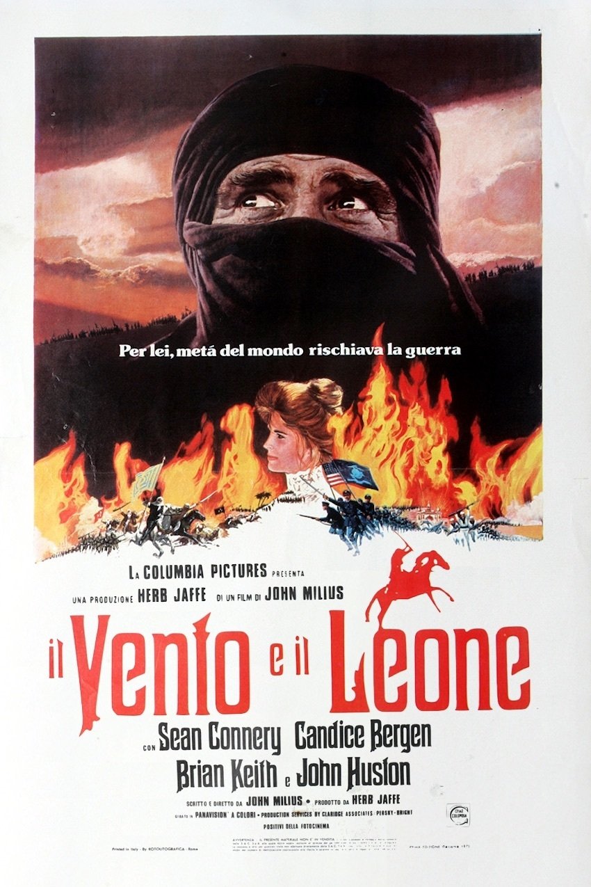 Locandina di Il vento e il leone