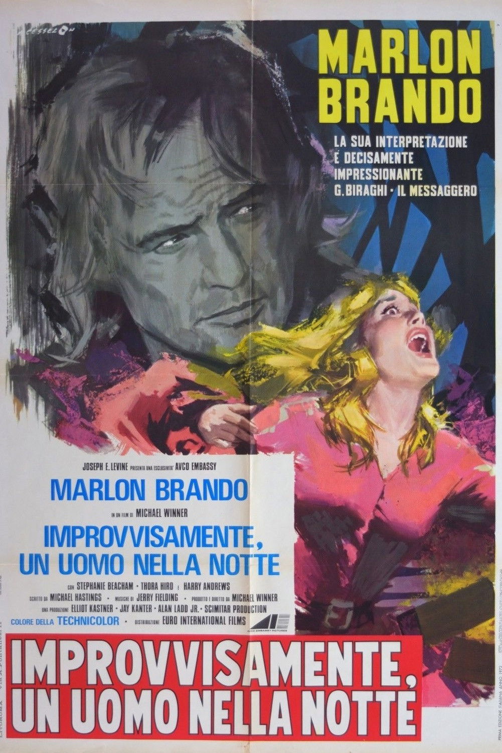 Locandina di Improvvisamente, un uomo nella notte
