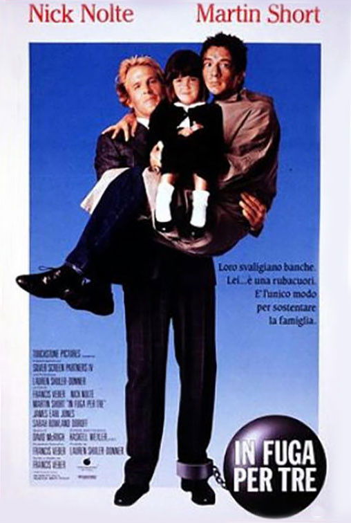 Locandina di In fuga per tre