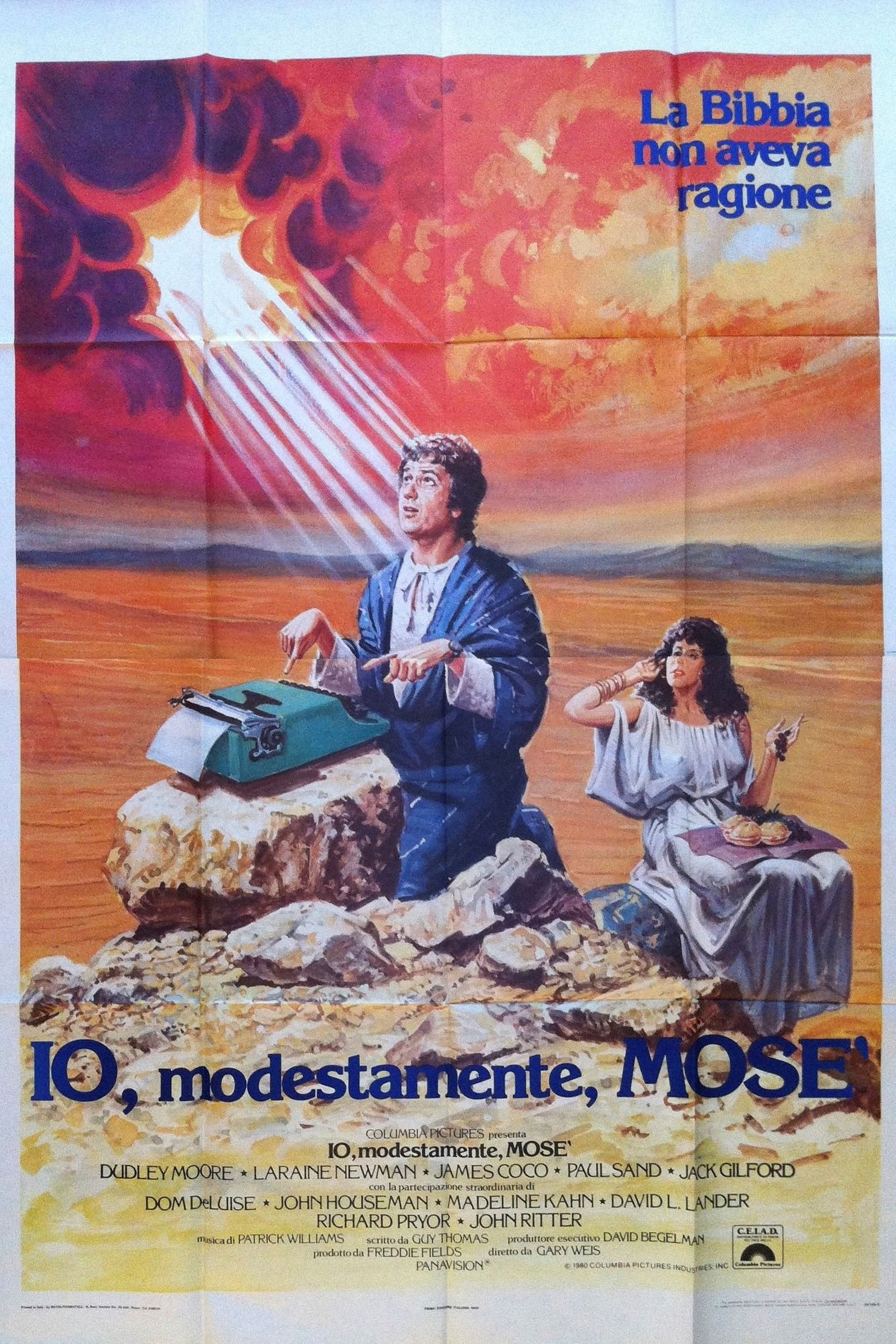 Locandina di Io, modestamente, Mosè