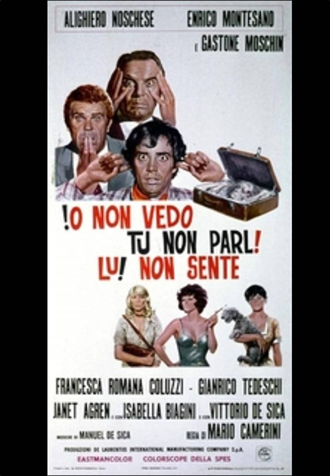 Locandina di Io non vedo, tu non parli, lui non sente