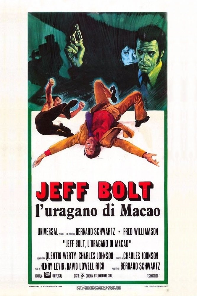 Locandina di Jeff Bolt - L'uragano di Macao