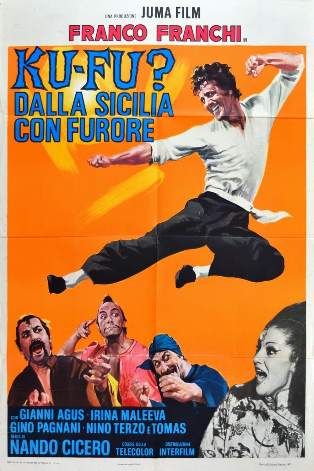 Locandina di Ku Fu? Dalla Sicilia con furore