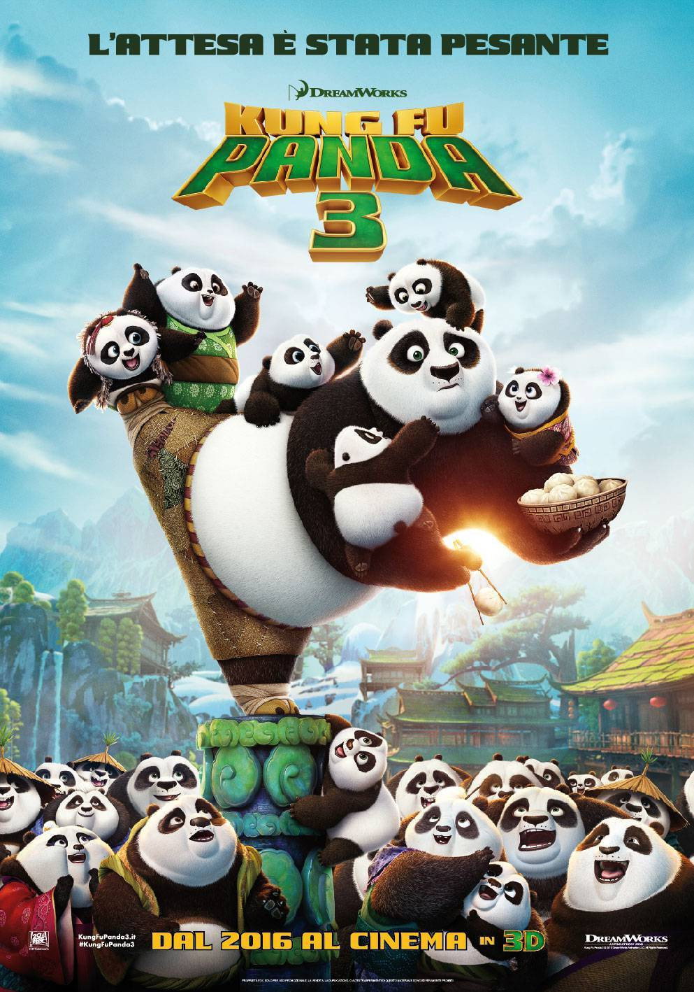 Locandina di Kung Fu Panda 3