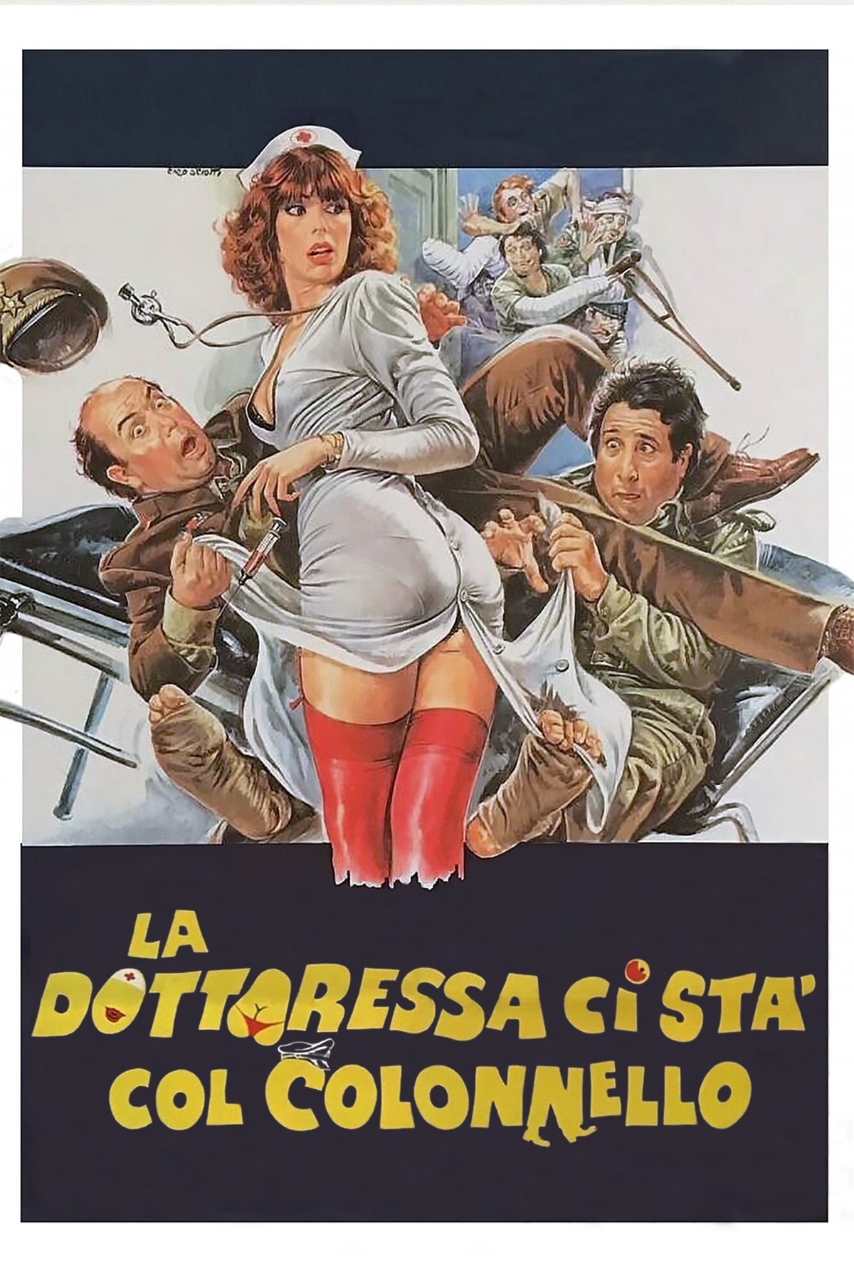 Locandina di La dottoressa ci sta col colonnello
