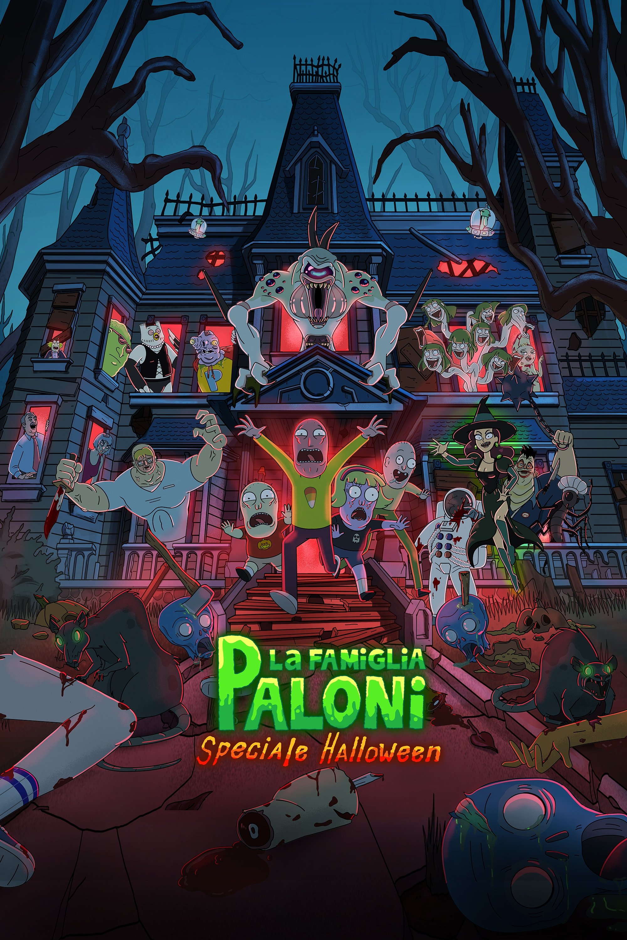 Locandina di La famiglia Paloni: Speciale Halloween