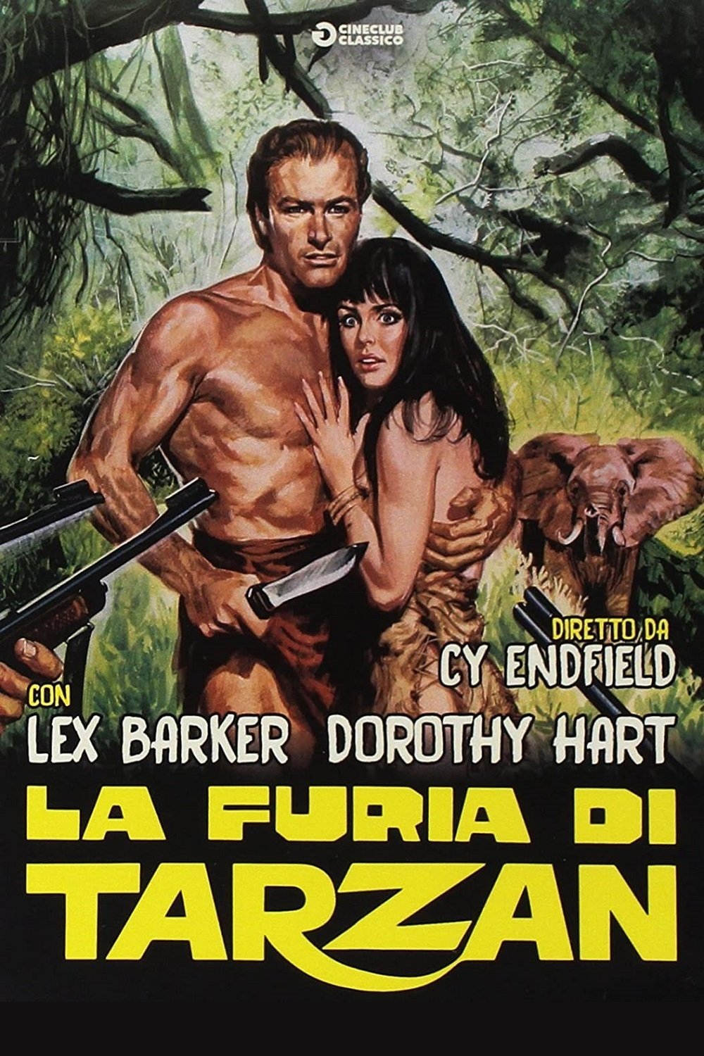 Locandina di La furia di Tarzan