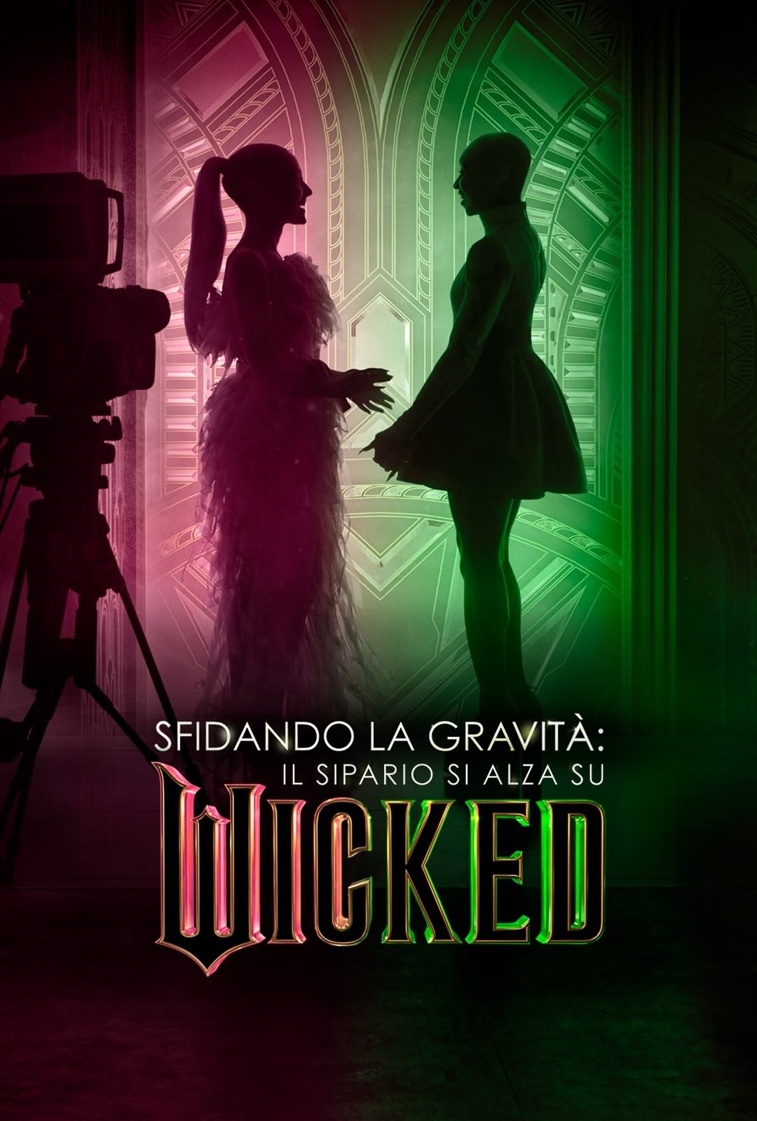 Locandina di La gravità non è un limite: su il sipario su Wicked