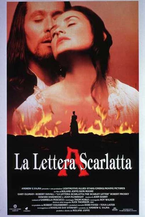 Locandina di La lettera scarlatta