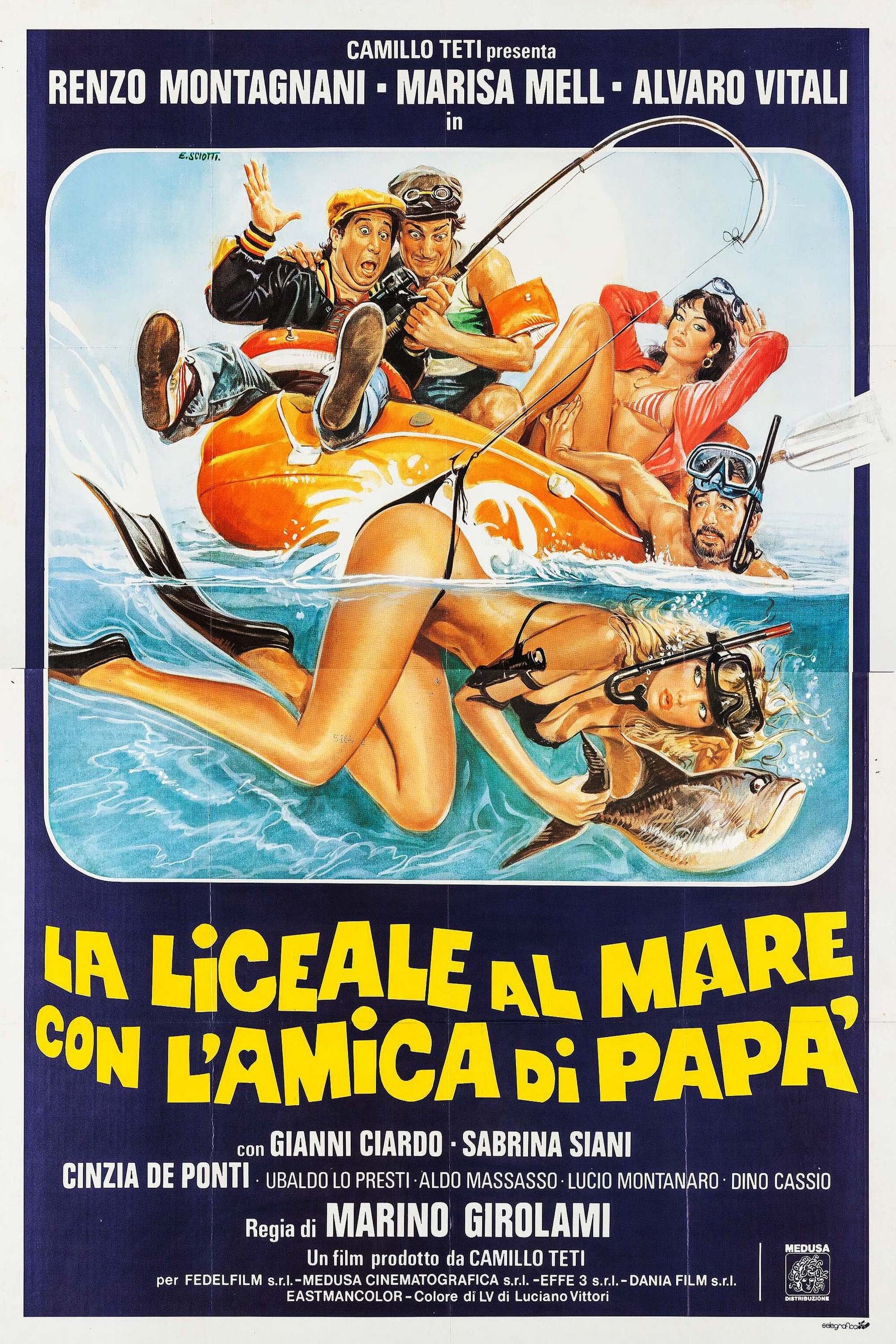 Locandina di La liceale al mare con l'amica di papà