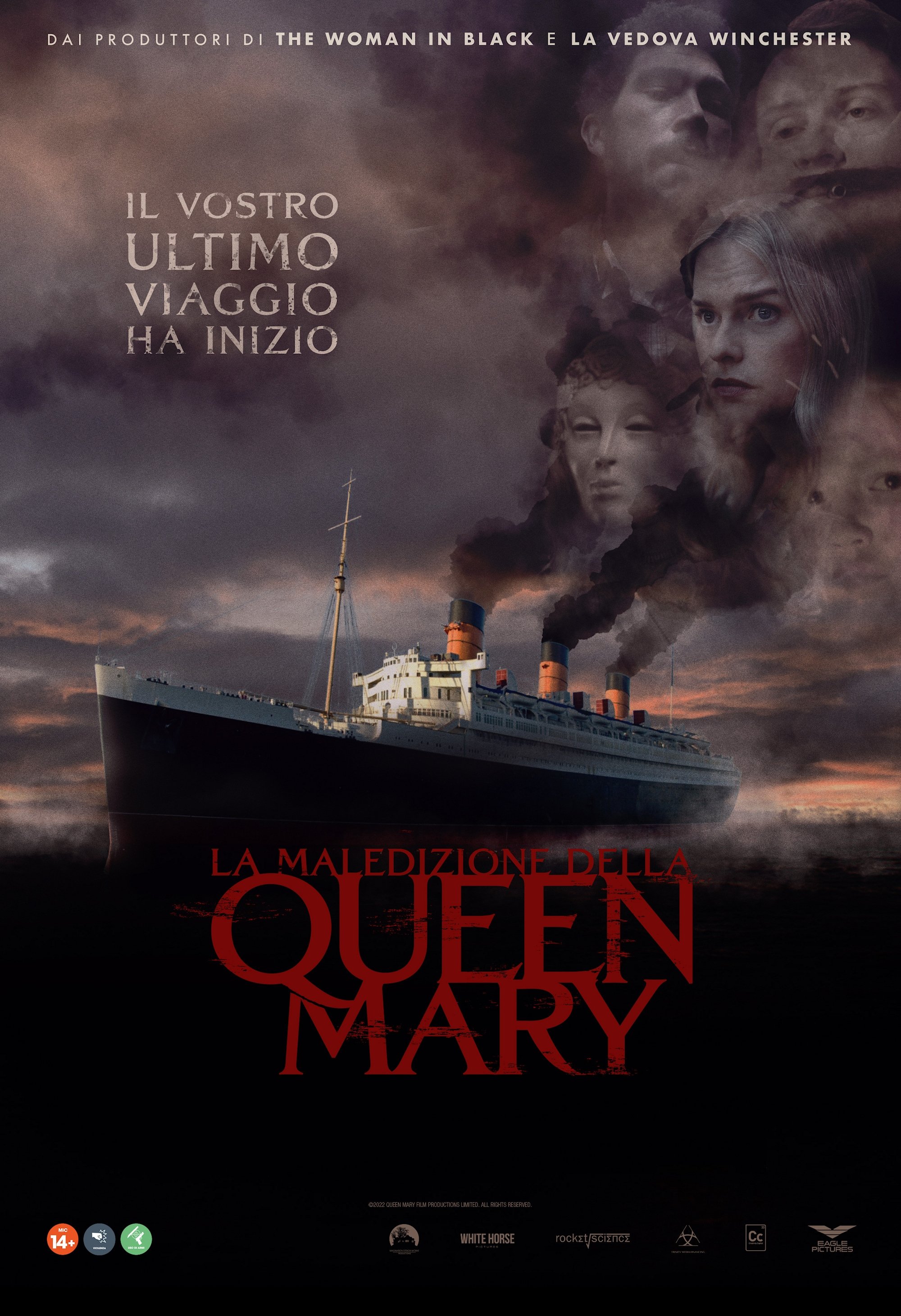 Locandina di La maledizione della Queen Mary