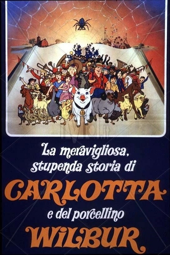 Locandina di La meravigliosa, stupenda storia di Carlotta e del porcellino Wilbur
