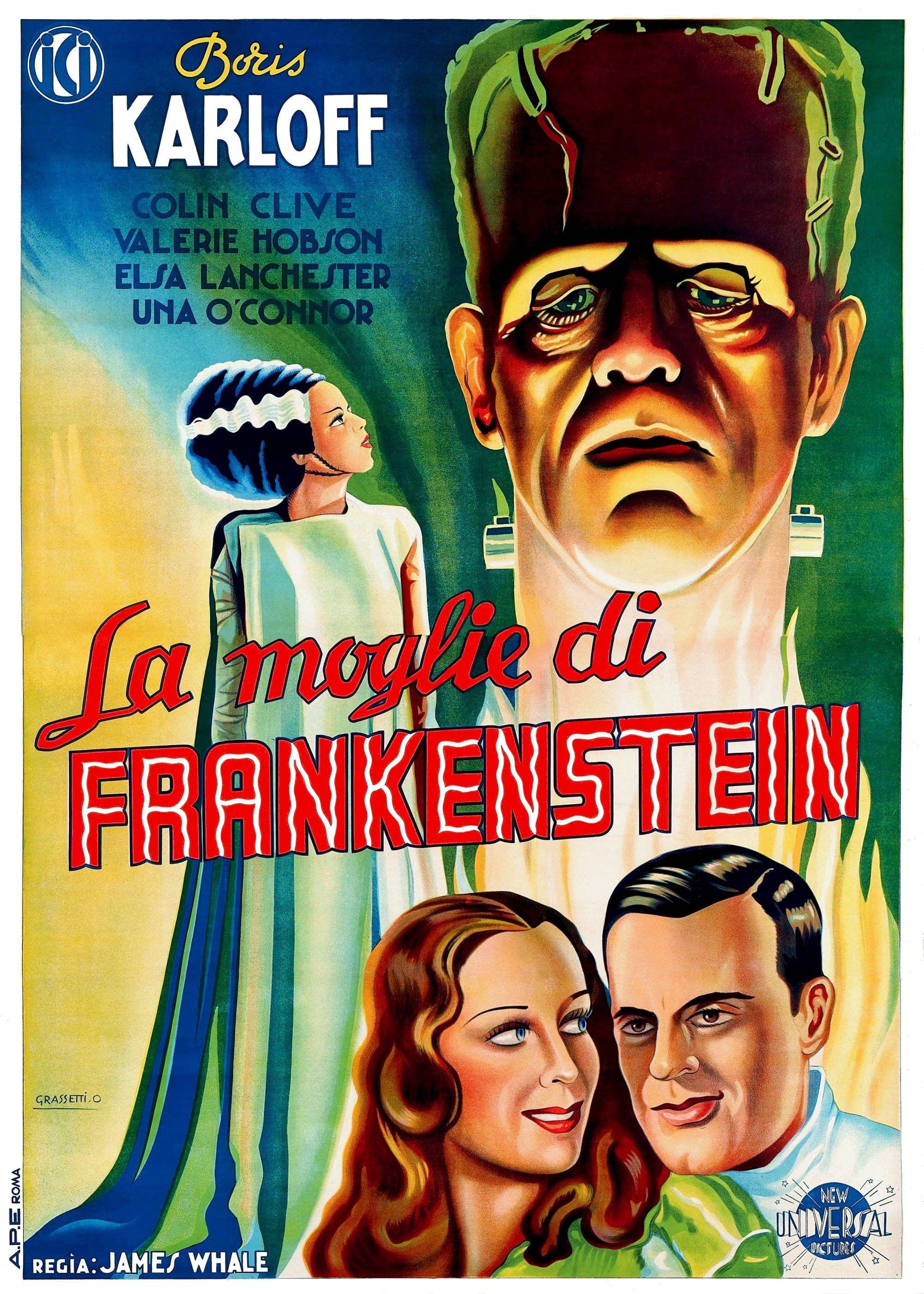 Locandina di La moglie di Frankenstein