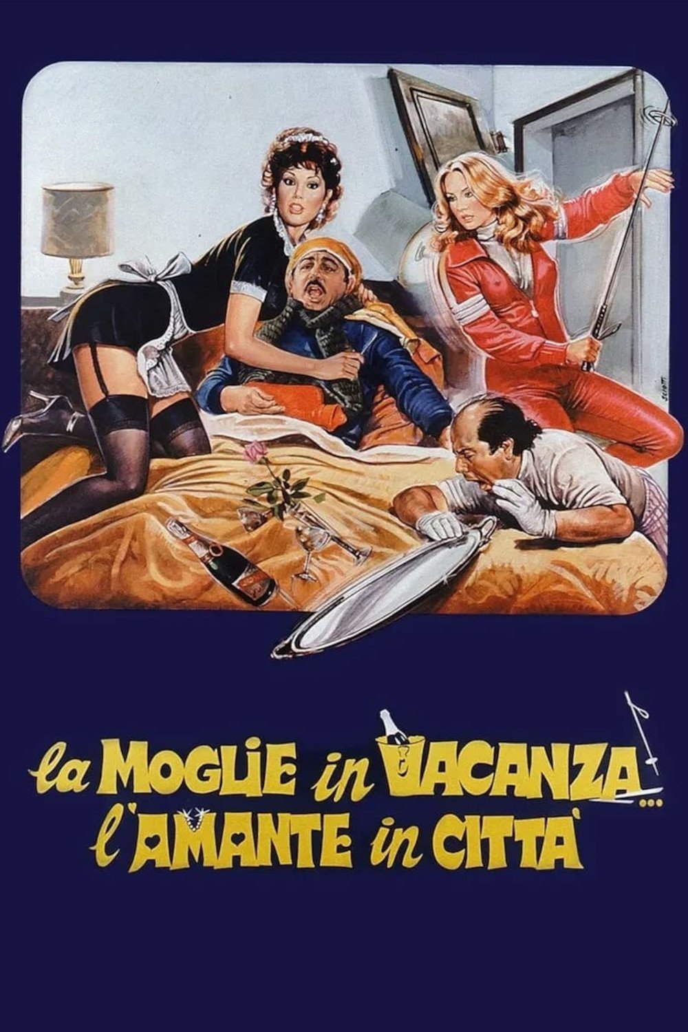 Locandina di La moglie in vacanza... l'amante in città