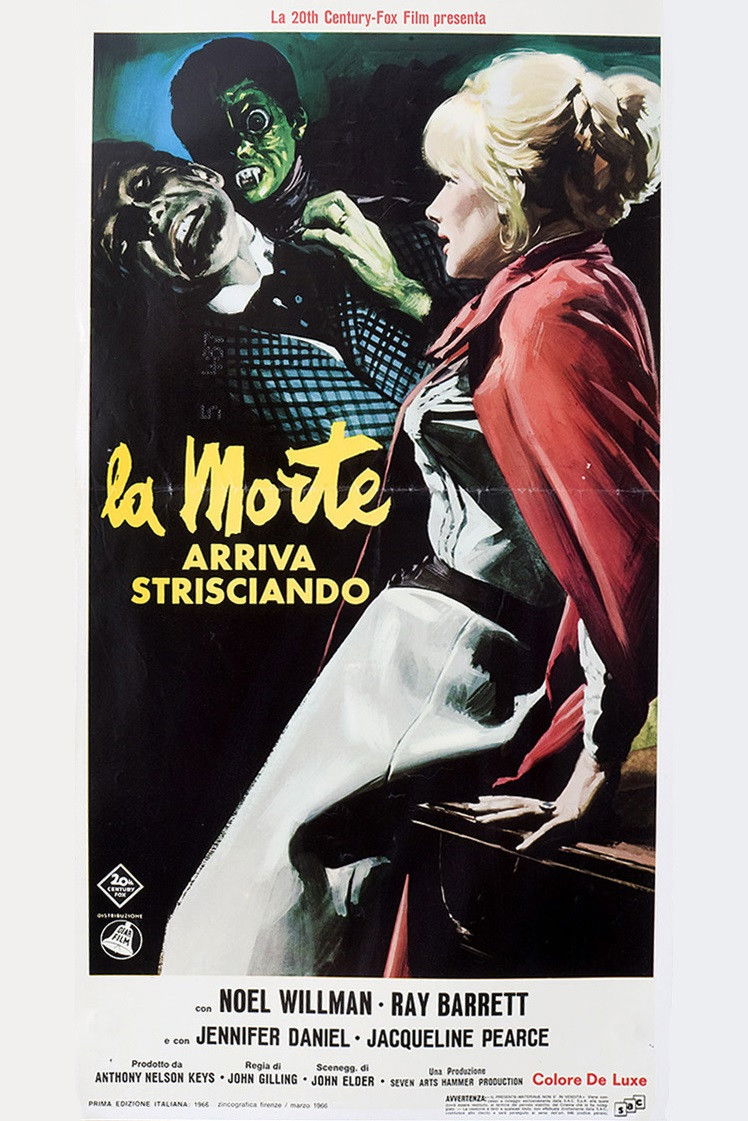 Locandina di La morte arriva strisciando