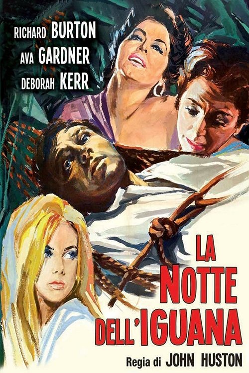 Locandina di La notte dell'iguana
