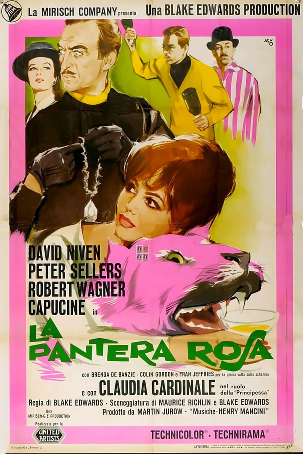 Locandina di La pantera rosa