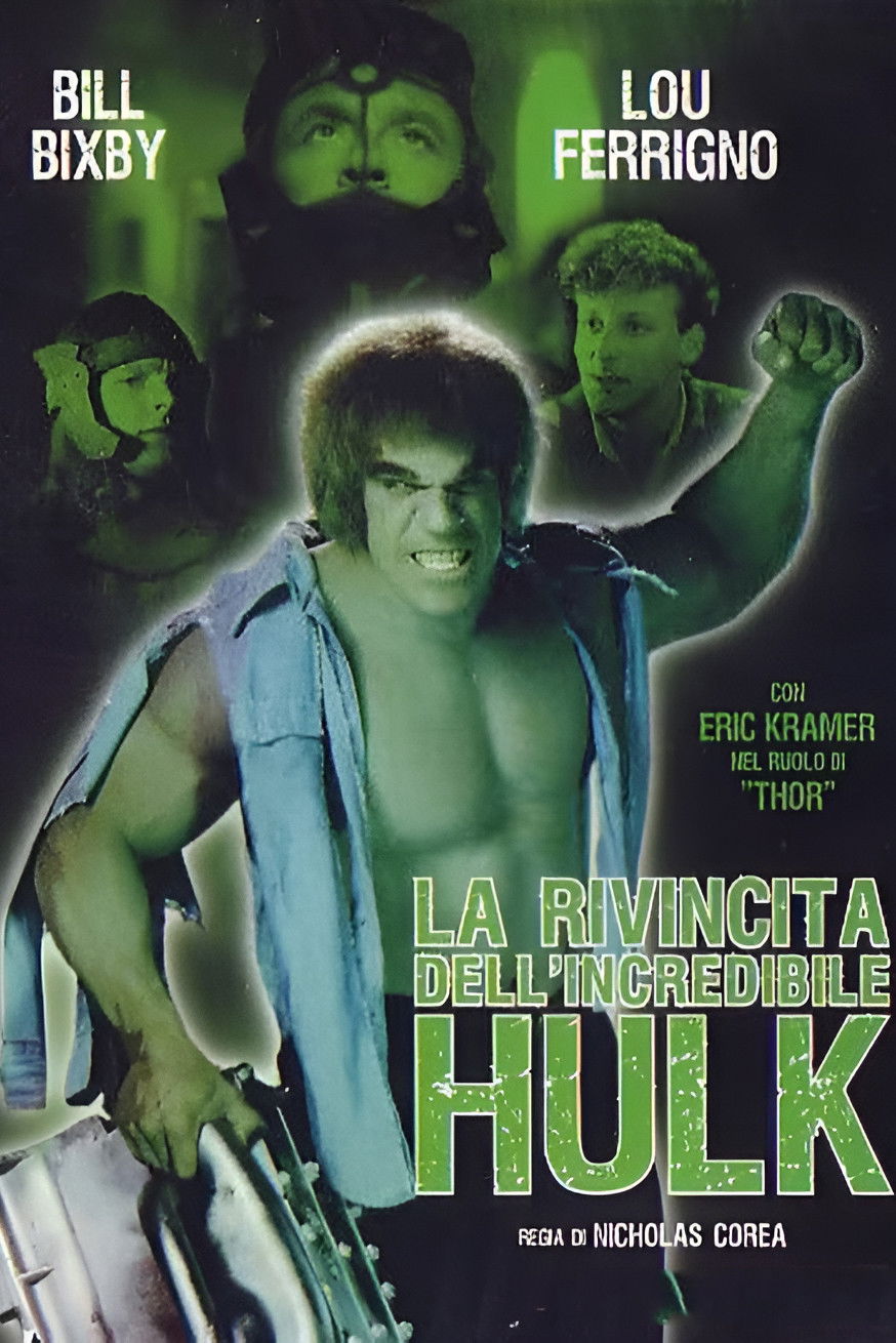 Locandina di La rivincita dell'incredibile Hulk