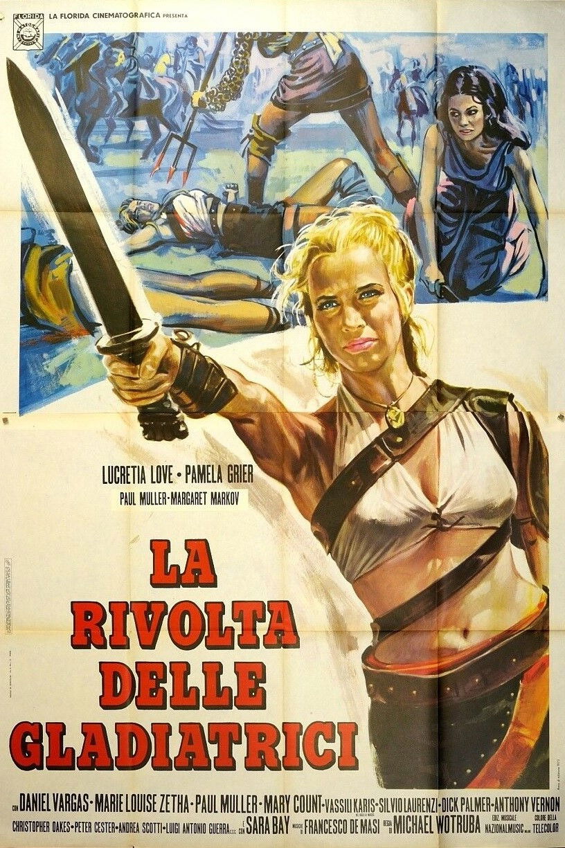 Locandina di La rivolta delle gladiatrici