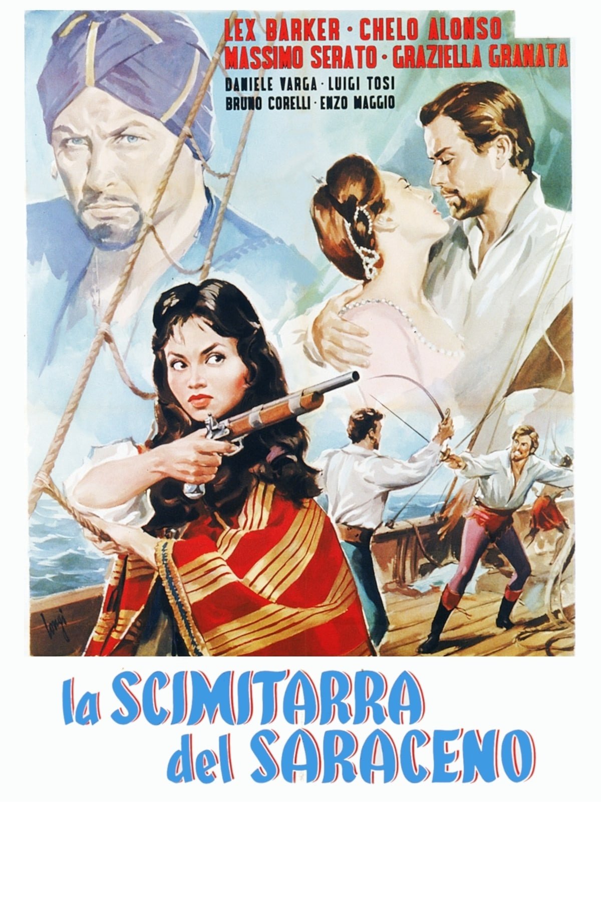 Locandina di La scimitarra del Saraceno