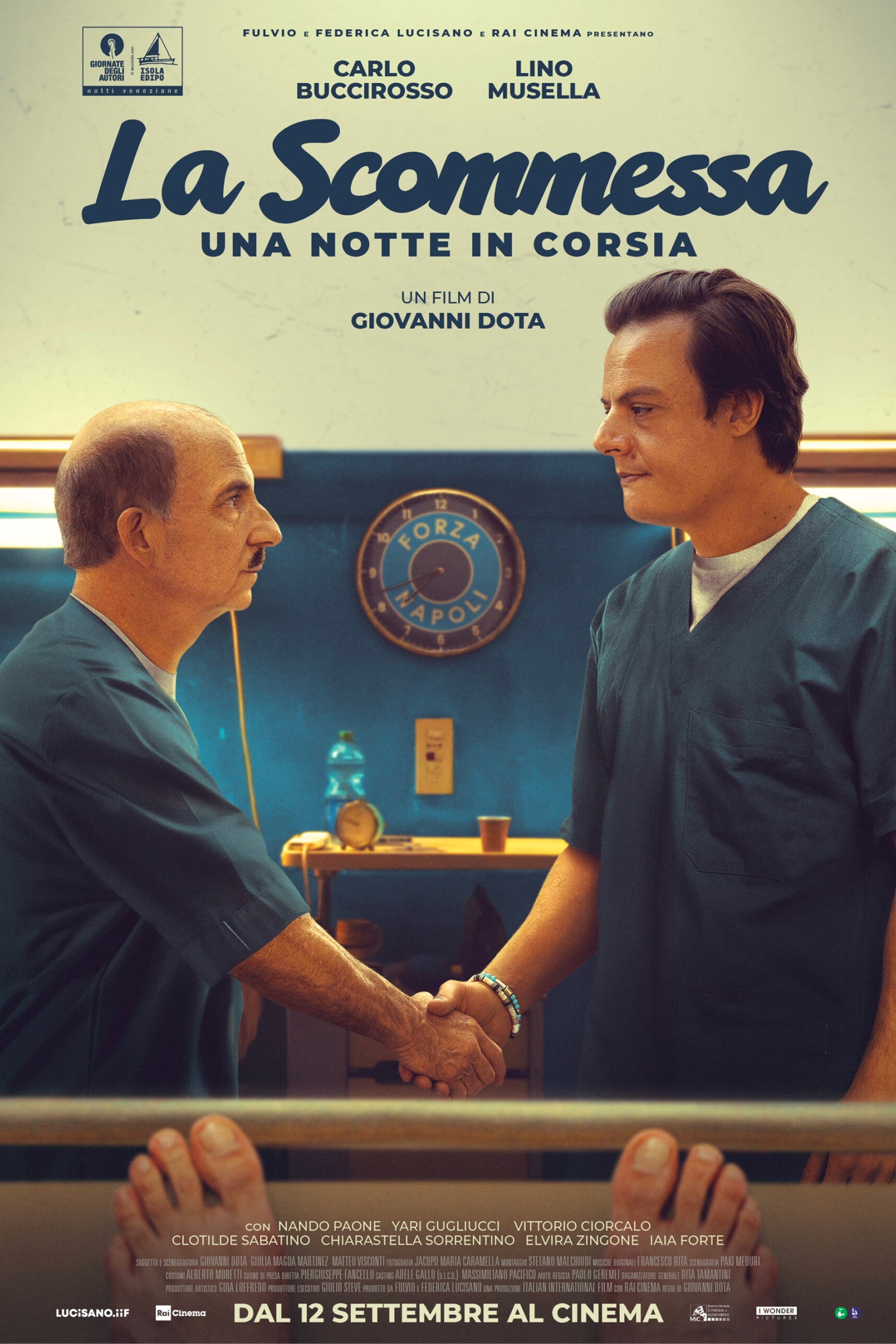 Locandina di La scommessa - Una notte in corsia