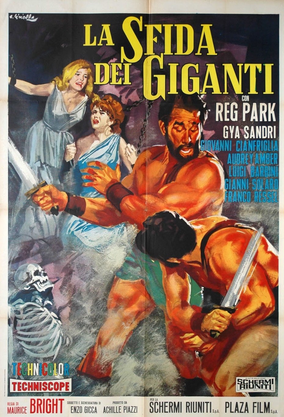 Locandina di La sfida dei giganti