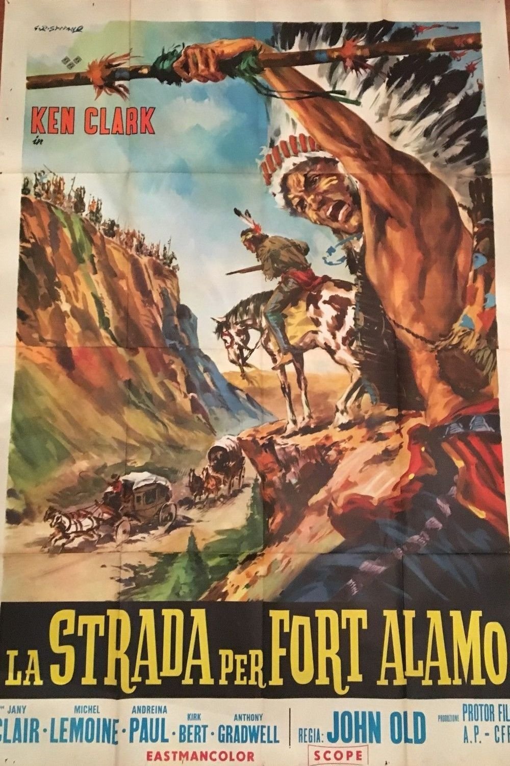 Locandina di La strada per Fort Alamo