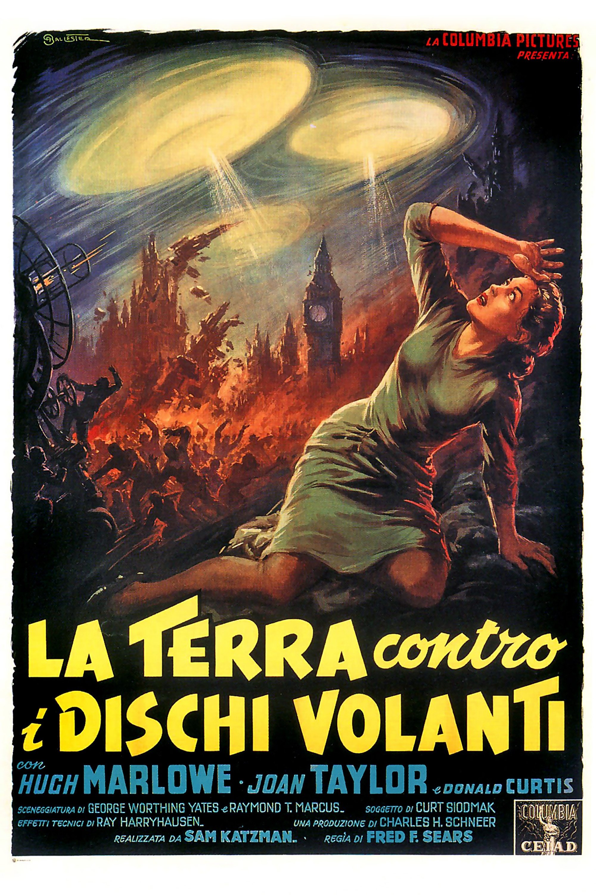 Locandina di La Terra contro i dischi volanti