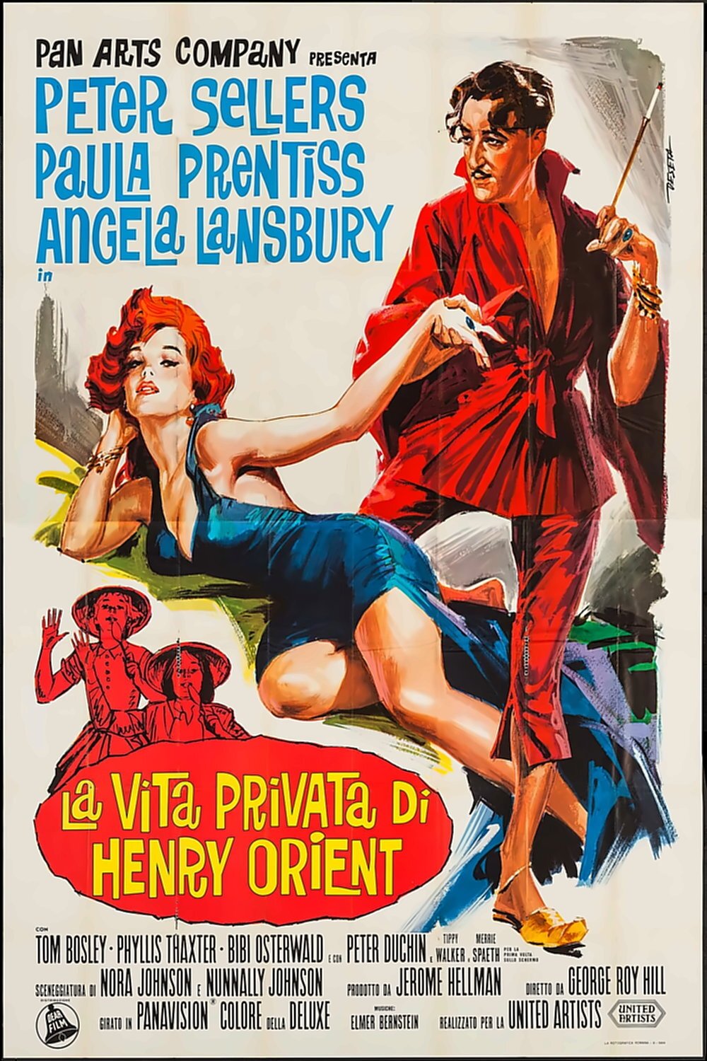 Locandina di La vita privata di Henry Orient