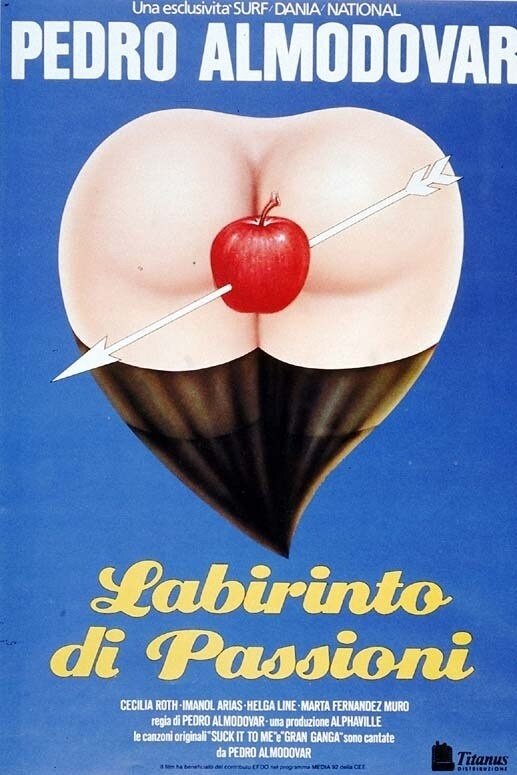 Locandina di Labirinto di passioni