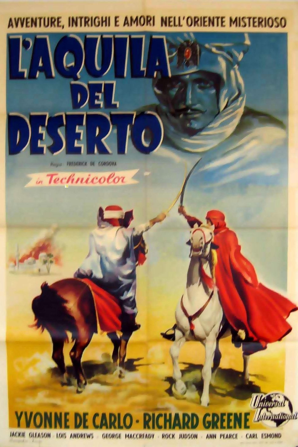 Locandina di L'aquila del deserto