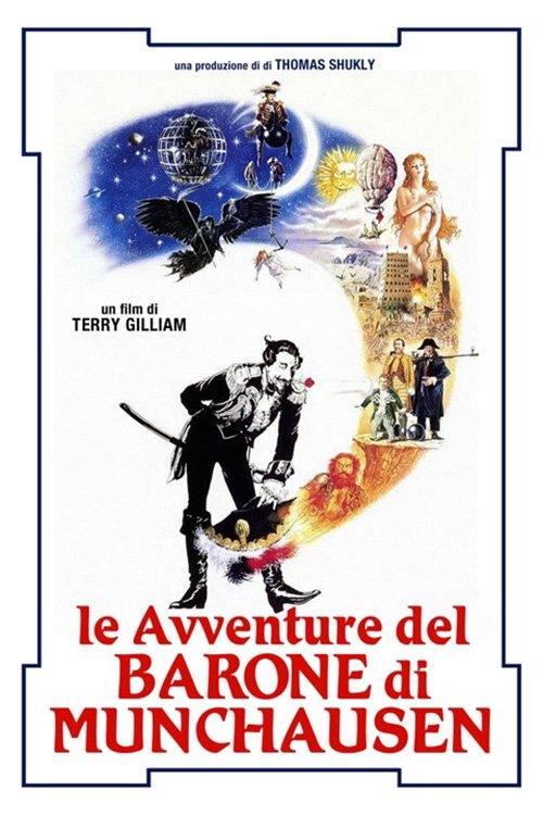 Locandina di Le avventure del Barone di Munchausen