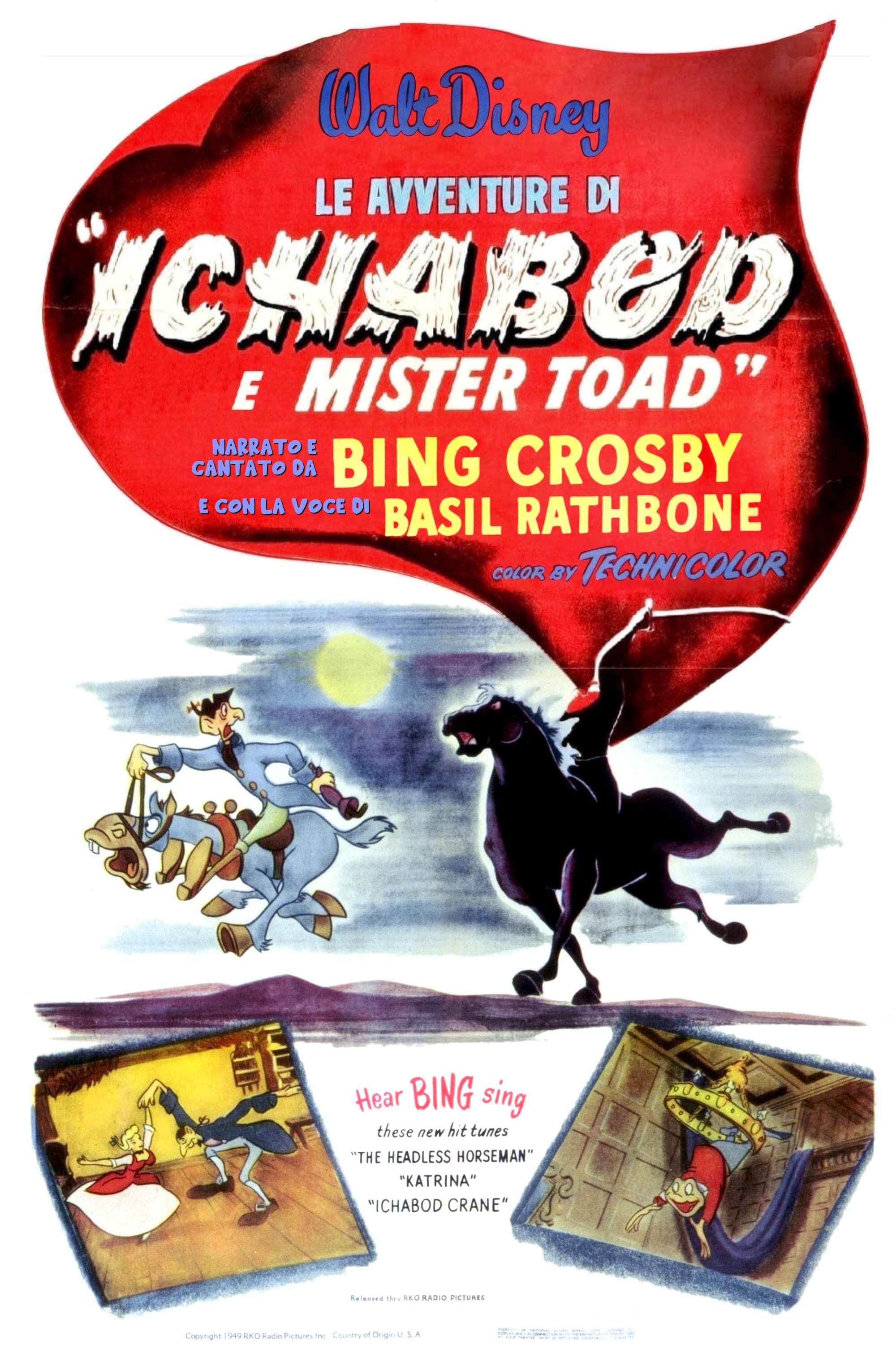 Locandina di Le avventure di Ichabod e Mr. Toad